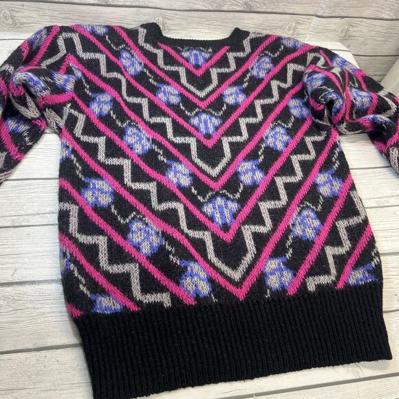 Vintage 90’s Together Shoulder Pads Sweater Womens Size M - Picture 8 of 8